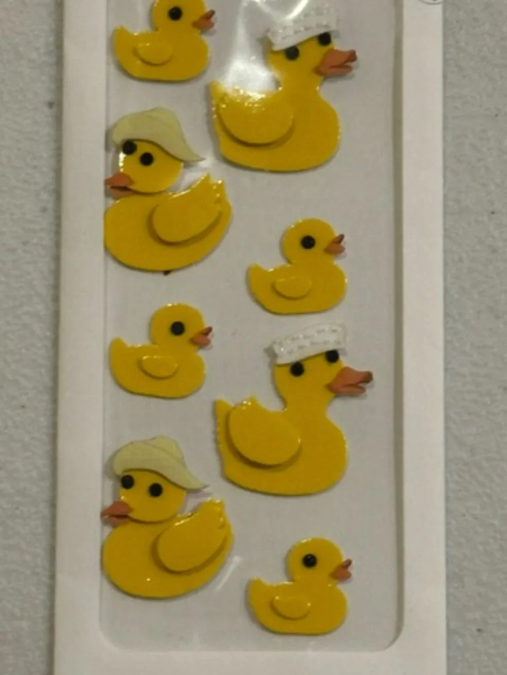 NEW Little B Stickers Duckies-8 pieces #100140